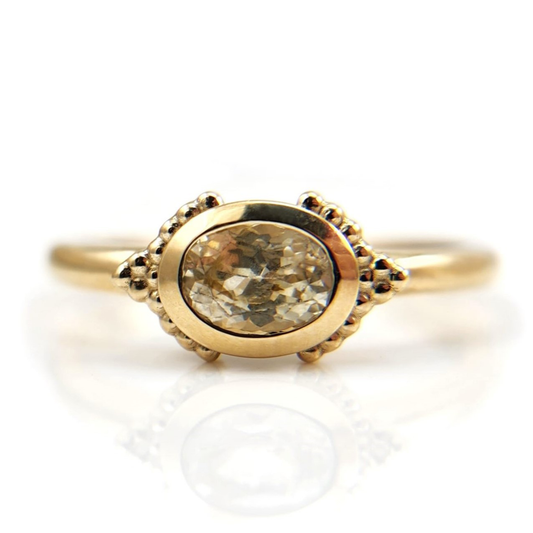 Freydis Sapphire Ring