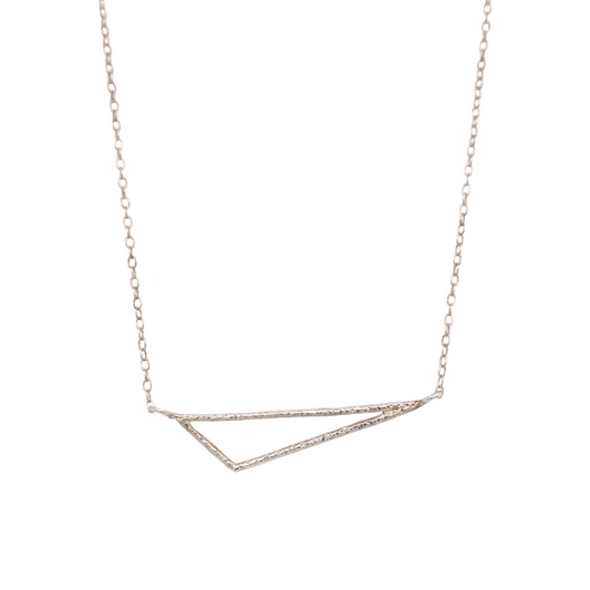 Wide Triangle Necklace