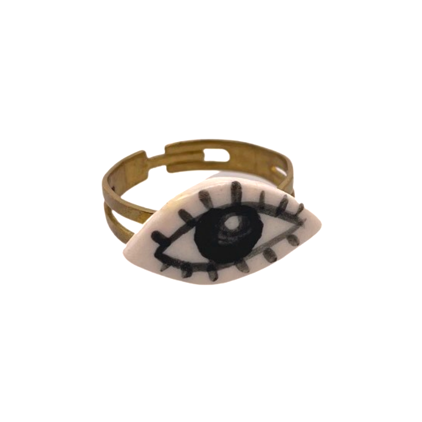 Painted Eye Ring