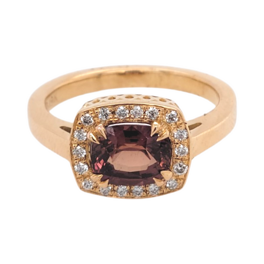 Red Sapphire Ring