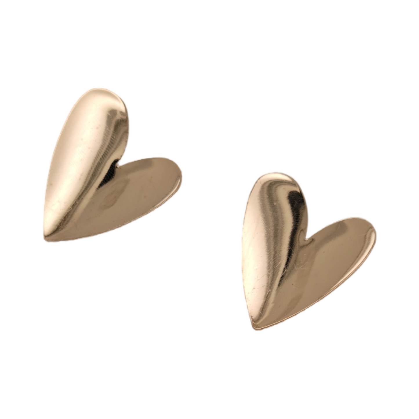 Concave Heart Earrings