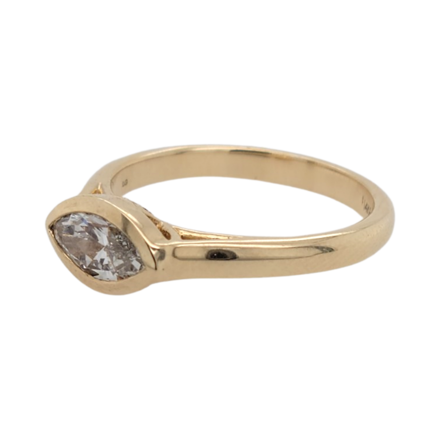 Marquis Diamond Engagement Ring