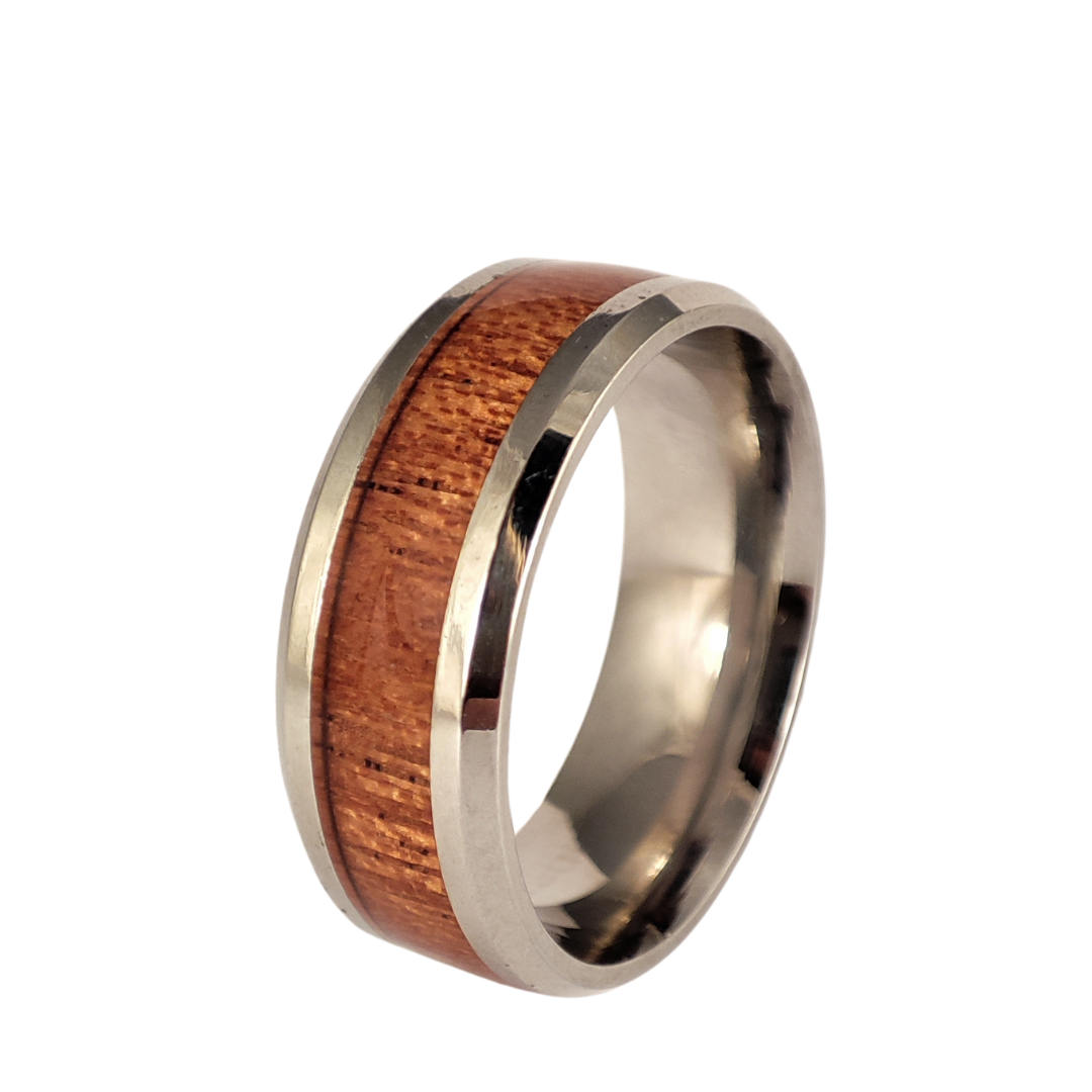 Wood Inlay Ring