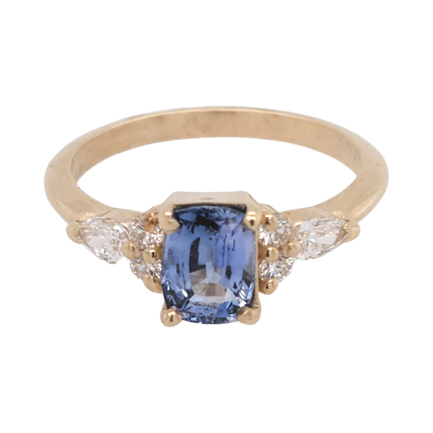Anna Baby Blue Sapphire Ring