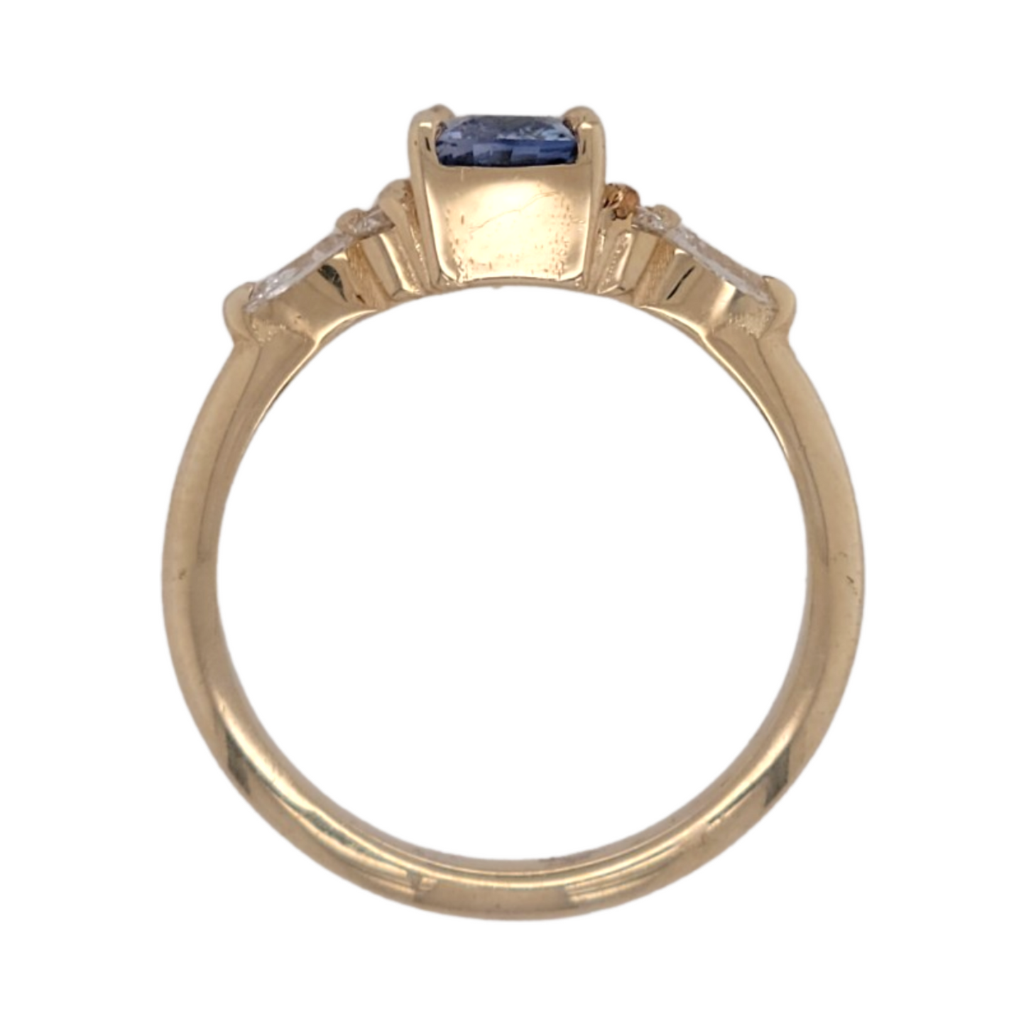 Anna Baby Blue Sapphire Ring